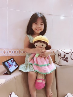 [Góc handmade] búp bê Aria cute cho bé yêu