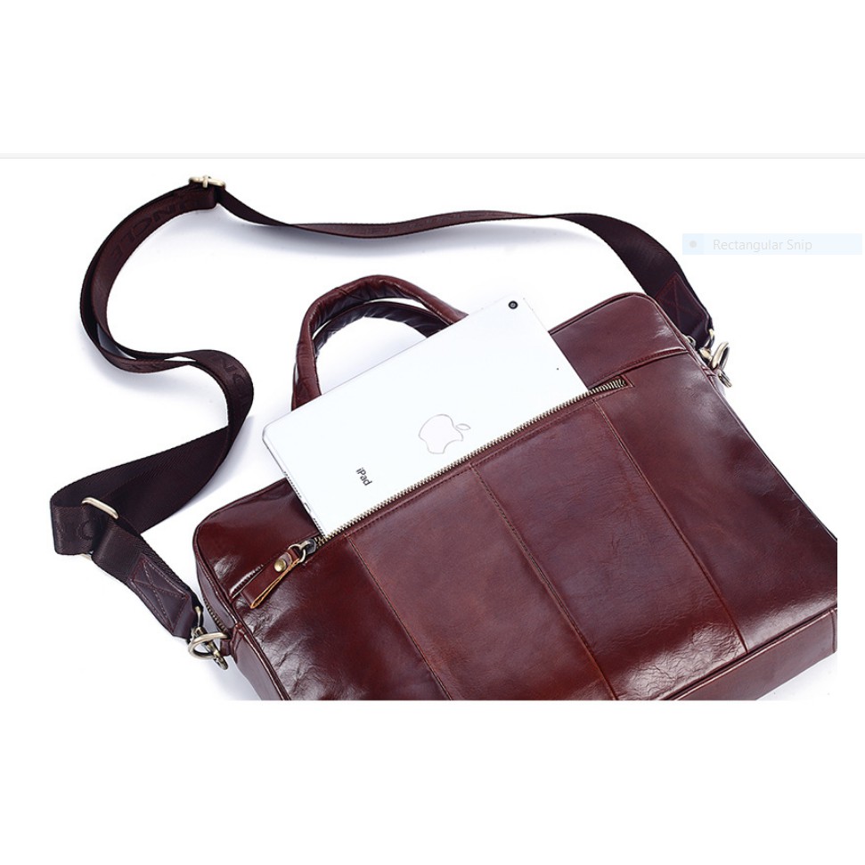 Túi xách nam da bò thật công sở cao cấp