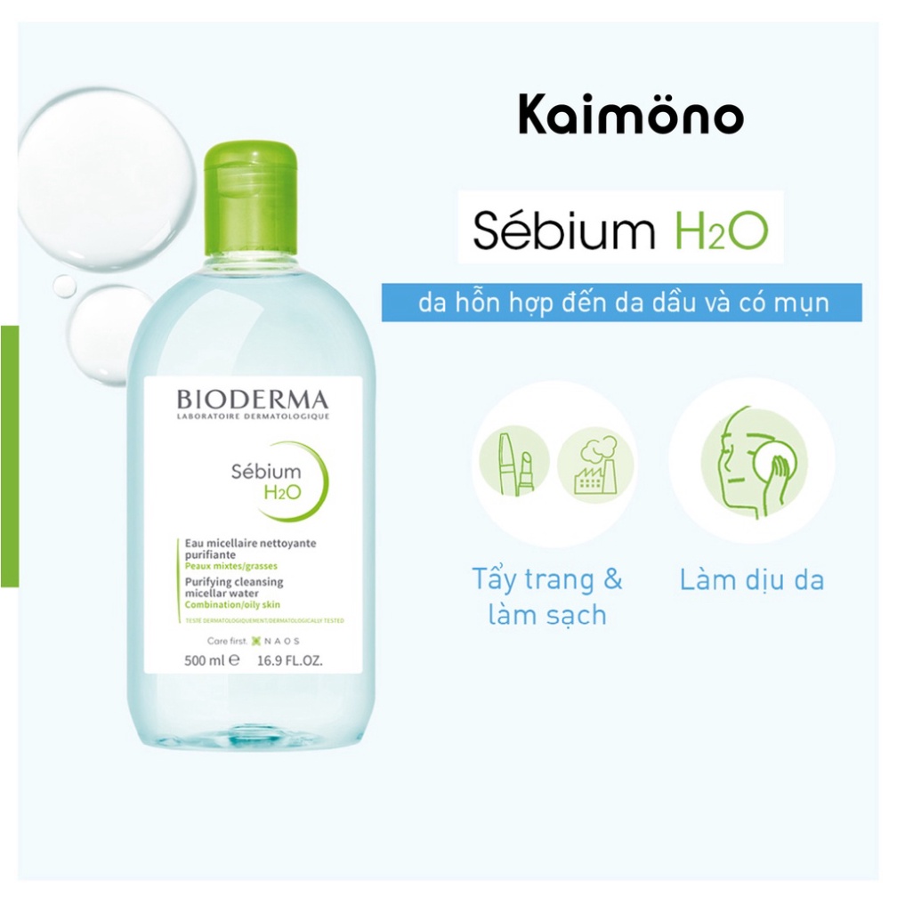 NƯỚC TẨY TRANG BIODERMA 500ML CỦA PHÁP | BigBuy360 - bigbuy360.vn