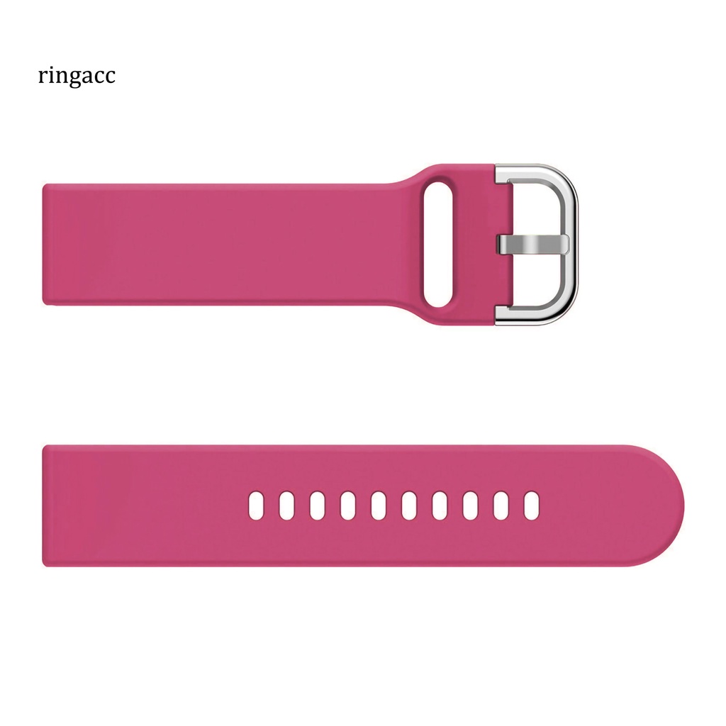 Dây đeo silicon thay thế cho đồng hồ thông minh 22mm rga