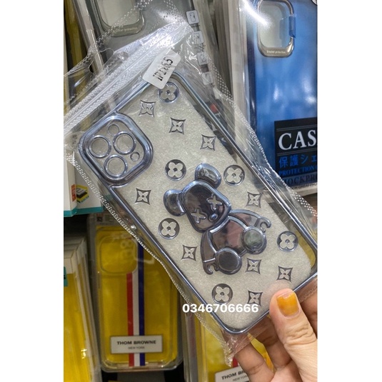 Ốp Silicon LV Gấu Bear Brick Ip11 pro max/12promax 13 pro max