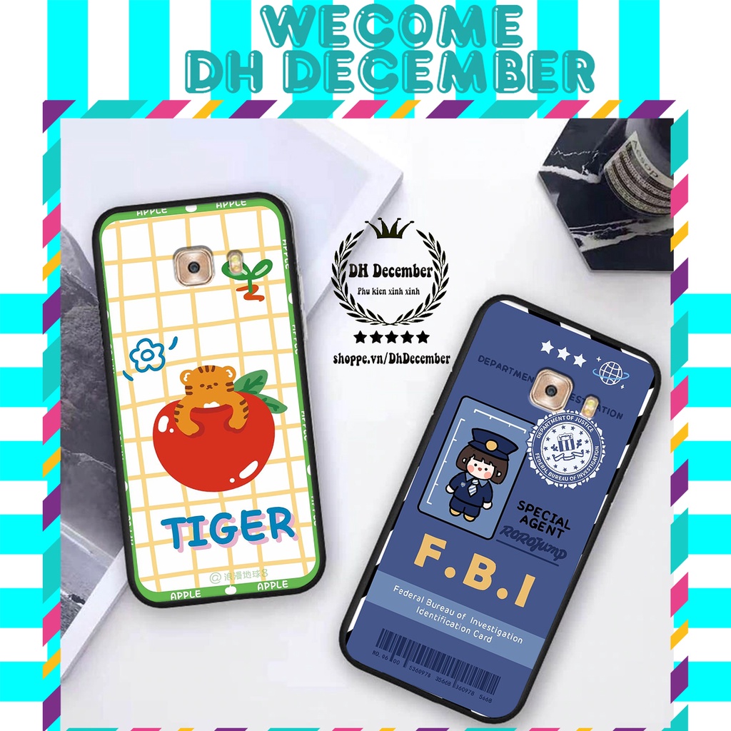 Ốp lưng Samsung c9 pro in hình 3D GẤU HỒNG-GẤU BEER -CỰC XINH-RẺ