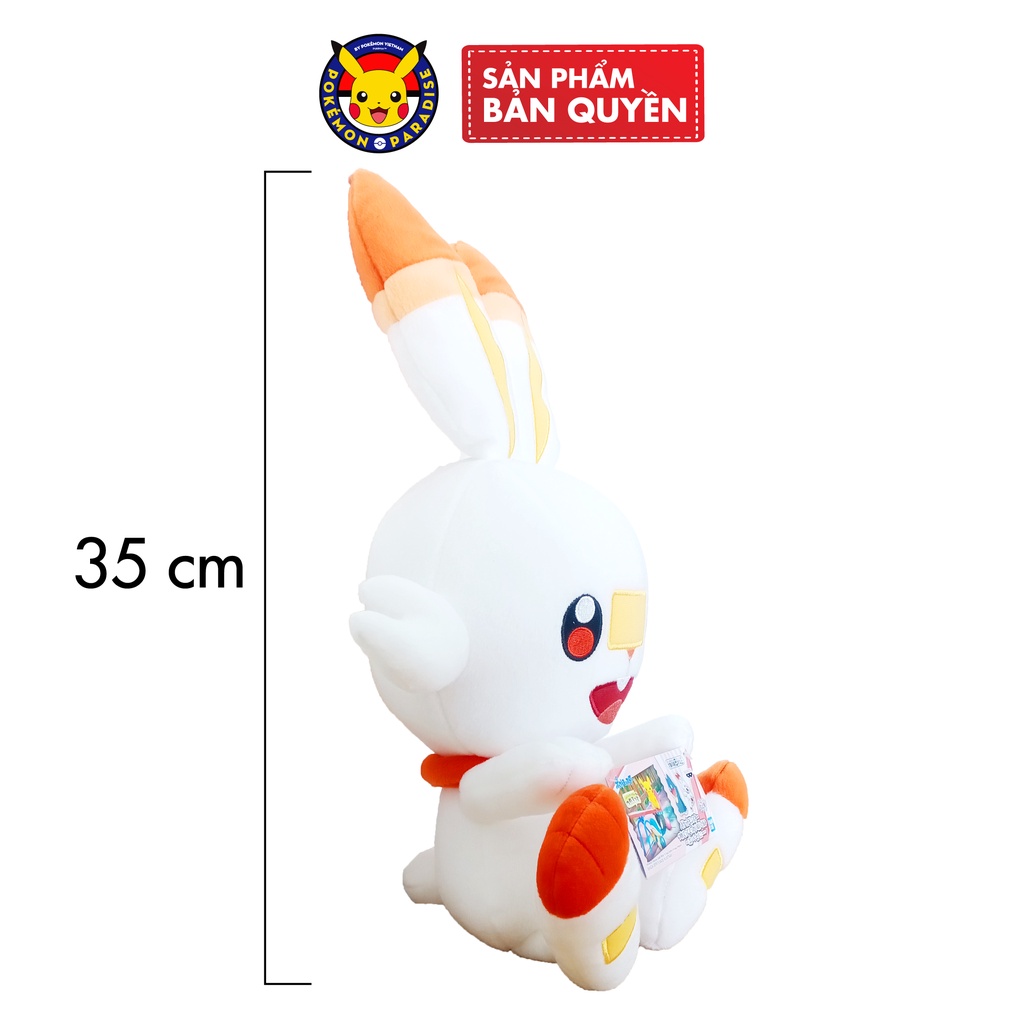 Thú bông Hibani - Scorbunny | Banpresto - POKÉMON BIG PLUSH～SCORBUNNY～