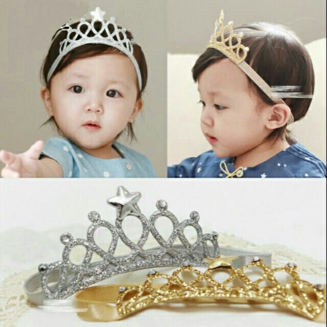 Vương miện dễ thương cho bé