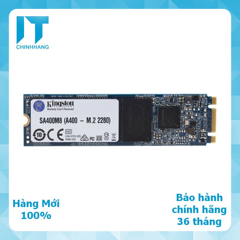 Ổ Cứng SSD Kingston SA400 (M2) - 120Gb 240GB 480GB - SATA 3 l 2.5&quot; - Hàng Chính Hãng