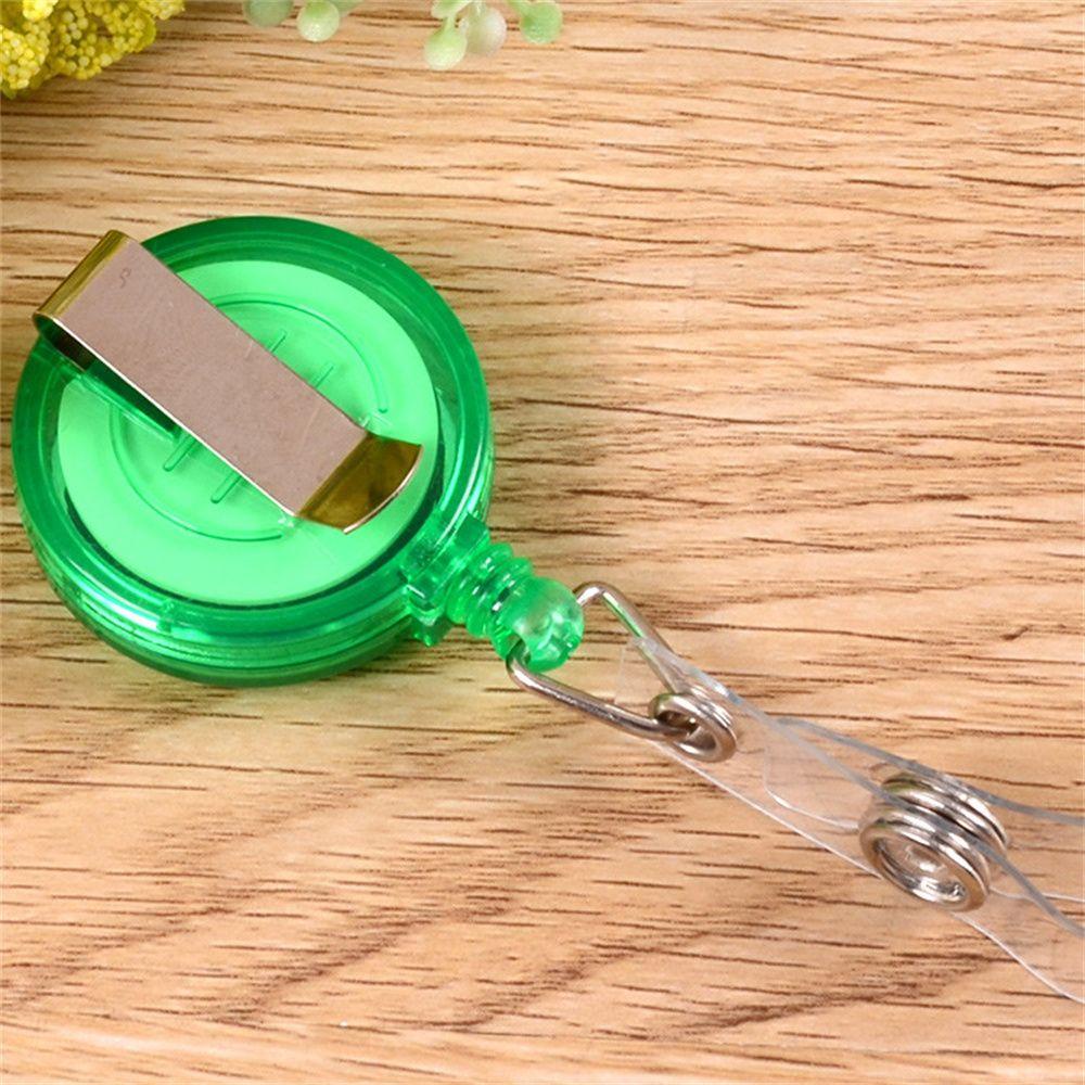 Kẹp Giữ Thẻ ID / Thẻ ID Hình Mặt Cười Có Thể Thu Gọn Cho Học Sinh / Y Tá Giá Đỡ