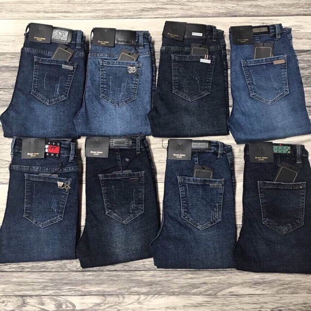 Quần jeans cao cấp 130k, mua 3 chiếc hạ sỉ 120k/chiếc, đủ size 26-32