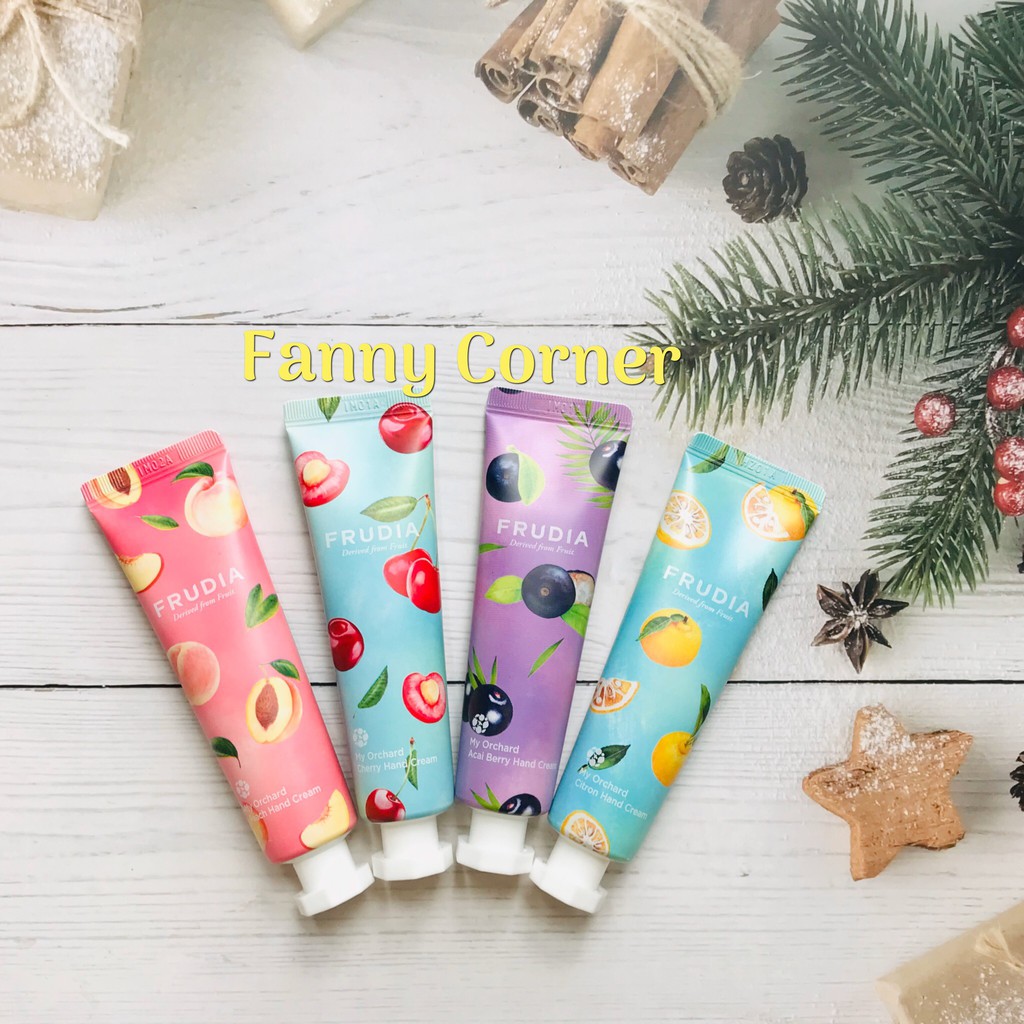 Kem Dưỡng Tay Chiết Xuất Trái Cây Frudia My Orchard Fruit Hand Cream