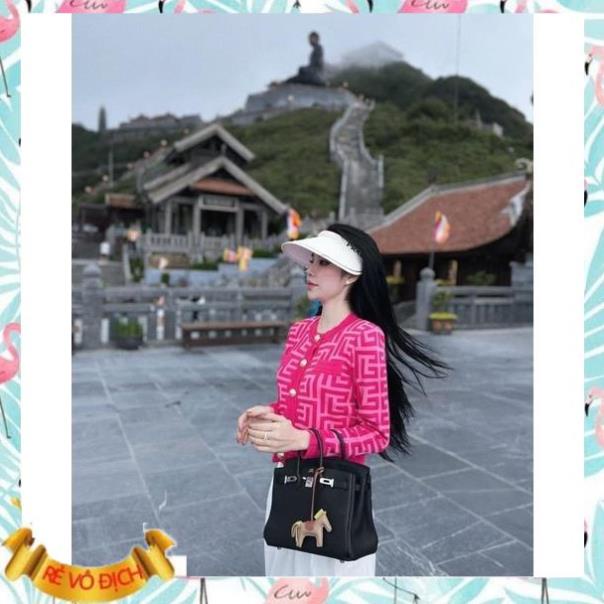 Áo len chữ F cúc cổ tàu siêu xinh hàng quảng châu hothit