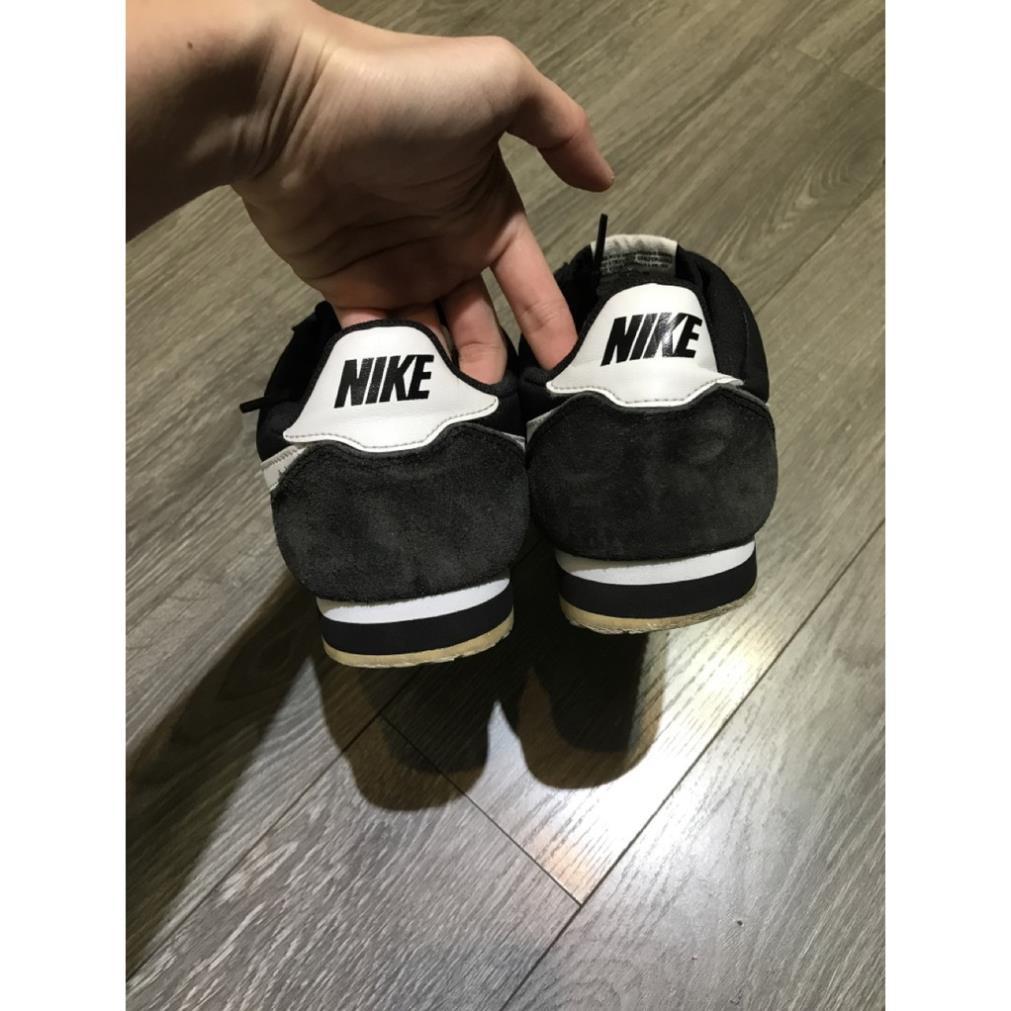[ Sales 11-11] [Hàng Auth] Giày nike Nike Classic Cortez  2hand  đen70 43 27.5 . HOT . 11.11 L