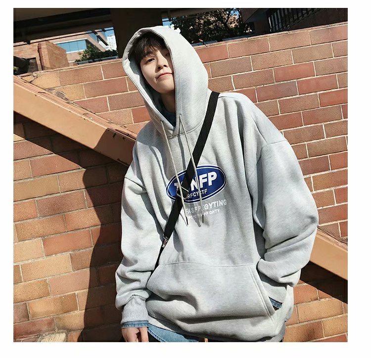 Áo Hoodie Nam Tay Dài Dáng Rộng Thời Trang Size M-5XL 3 Màu Tùy Chọn | BigBuy360 - bigbuy360.vn