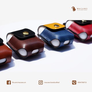 Bao da airpods, Handmade Da bò Ý