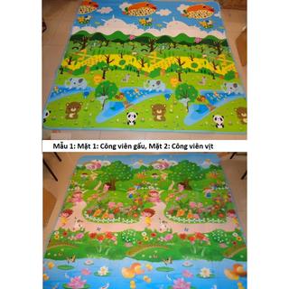 Mẫu 1: Thảm chơi 2 mặt cao cấp Maboshi cho bé 1m8 x 2m
