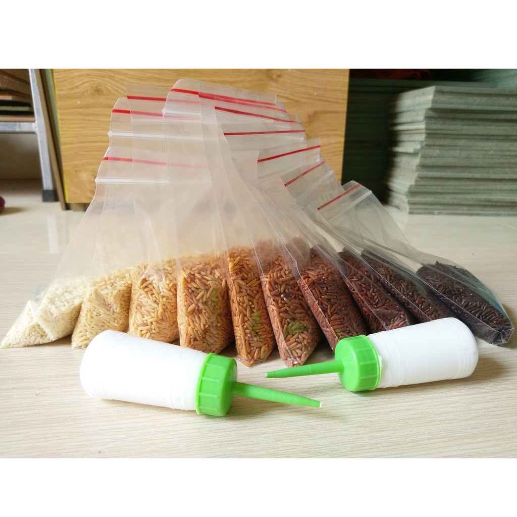 Combo làm tranh gạo Hai cô gái bên sông