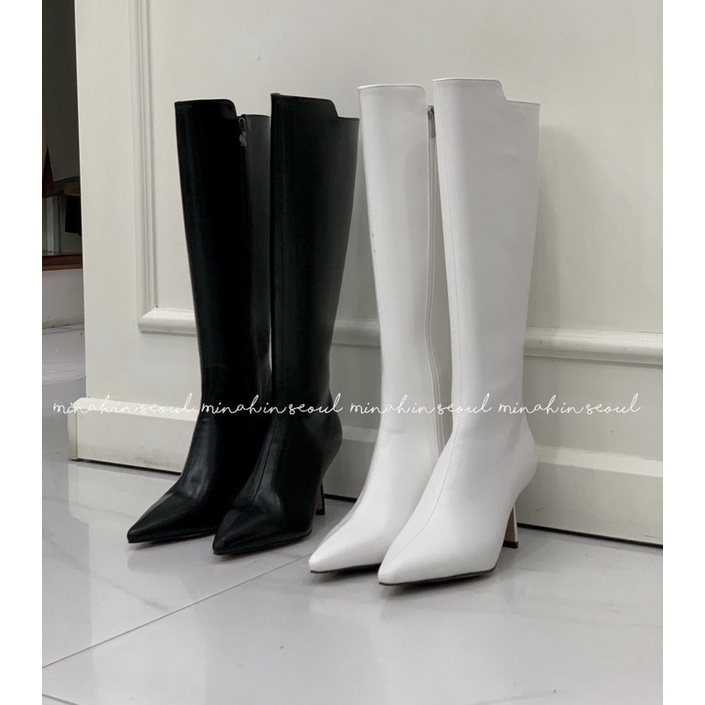 Boot đùi mũi nhọn mai phương bùi