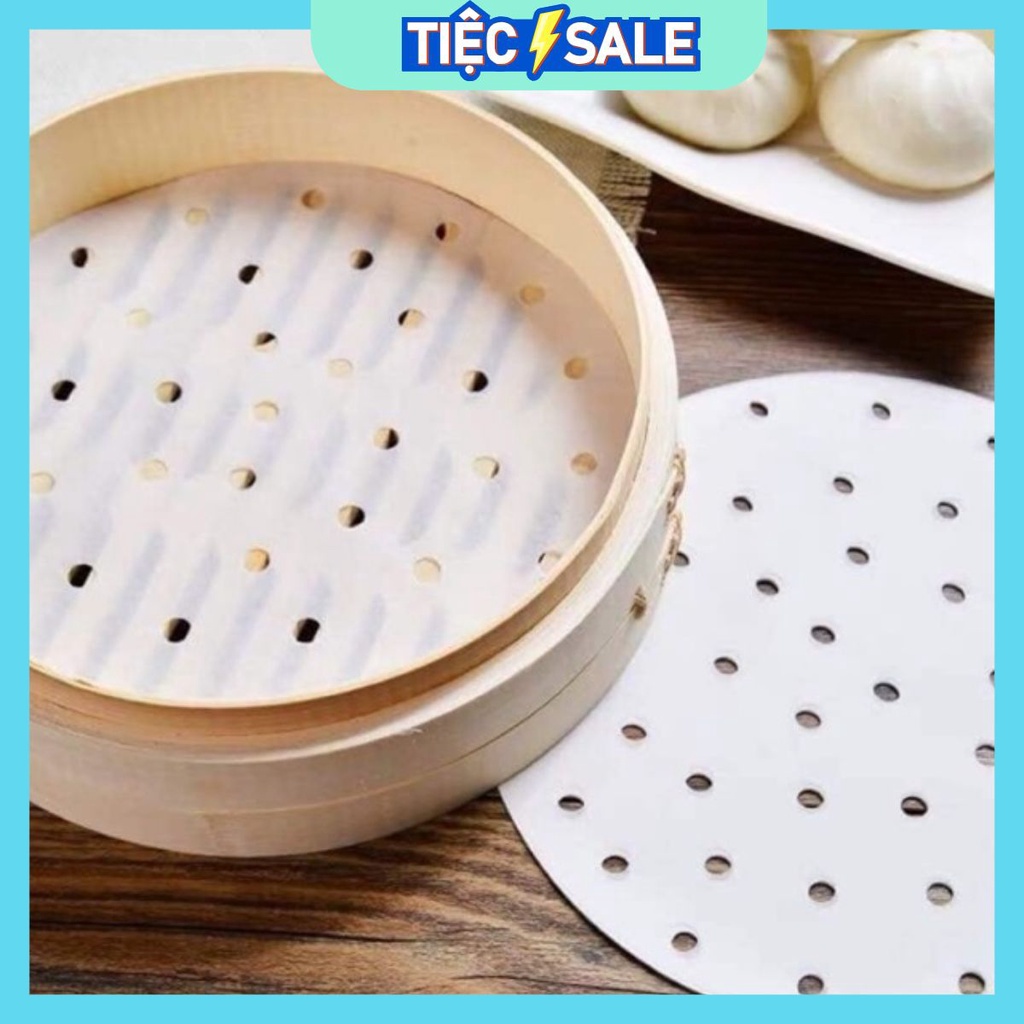 SÉT 100 GIẤY NẾN ĐỤC LỖ AN TOÀN CHO NỒI CHIÊN KHÔNG DẦU