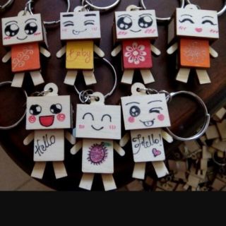 Móc khóa gỗ DANBO