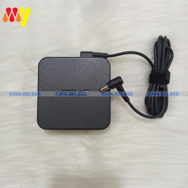 Sạc Laptop Asus Củ Vuông 19V-4.74A (90Wh) Đầu thường (5.5mm*2.5mm) - Bảo hành 18 tháng. Kèm dây nguồn