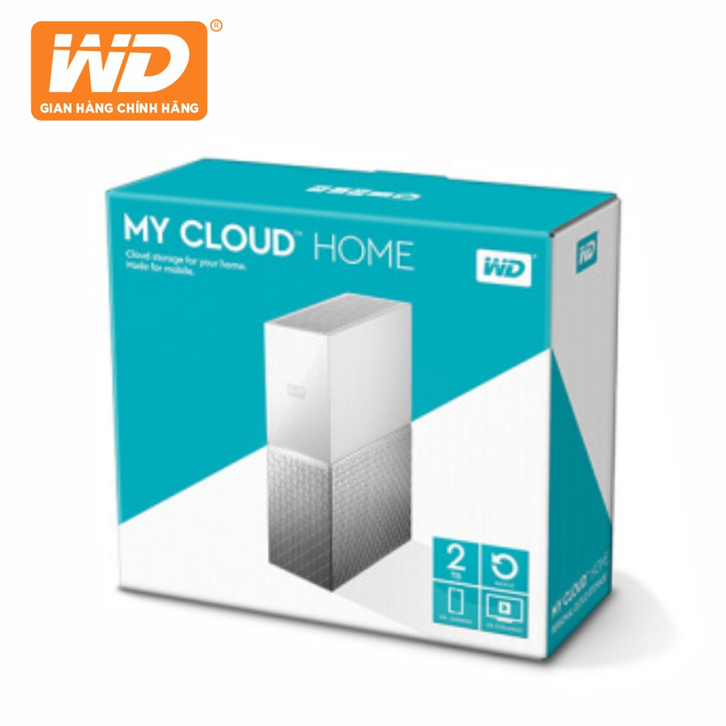 Ổ Cứng Mạng WD My Cloud 3TB - WDBVXC0030HWT-SESN - Hàng Phân Phối Chính Hãng