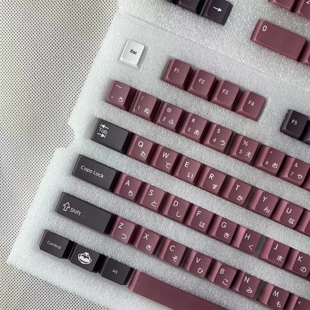 GMK Bingsu Keycap Set 129 Nút Bàn Phím PBT 61 / 64 / 68 / 84 / 100 / 104 Thay Thế Cho Bàn Phím Cơ