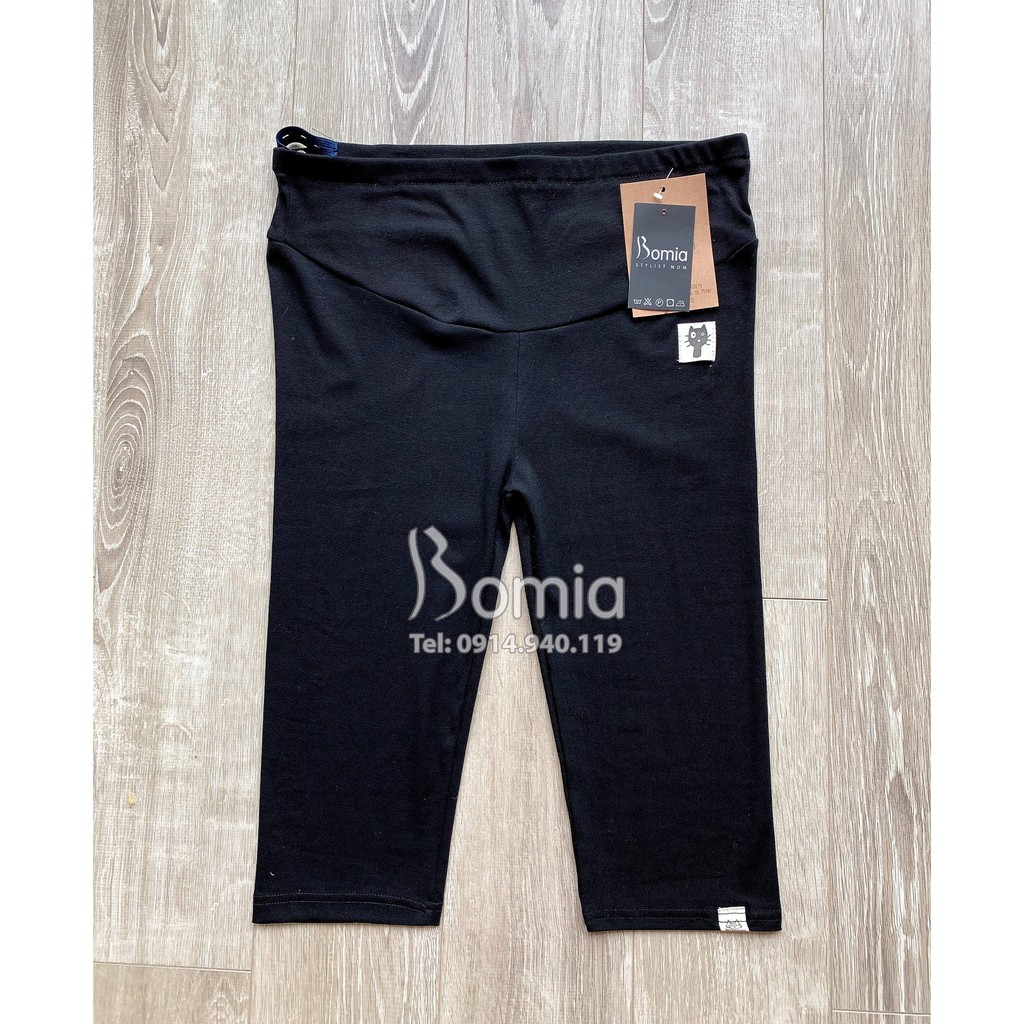 Quần bầu legging ngố có đáp