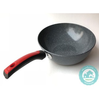 Chảo men đá dùng được cả bếp từ cao cấp