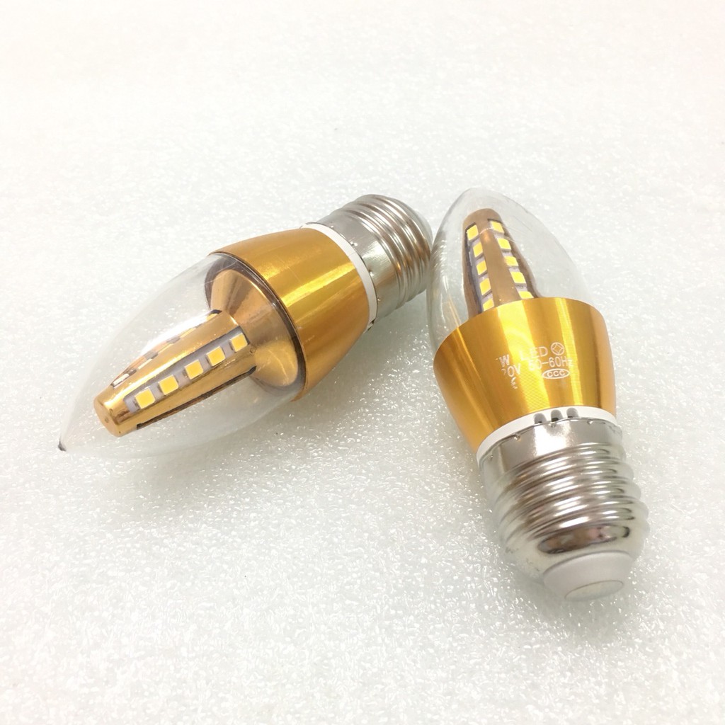 01 ĐÈN LED NẾN E27 SỬ DỤNG KÈM CÁC ĐÈN TRANG TRÍ NỘI NGOẠI THẤT