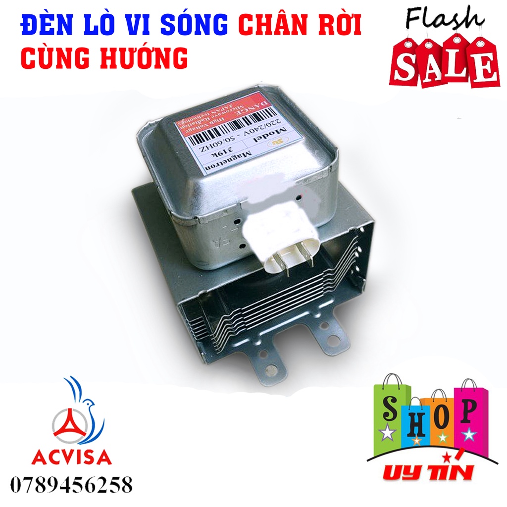 Đèn Lò Vi Sóng Chân Rời Cùng Hướng Sóng