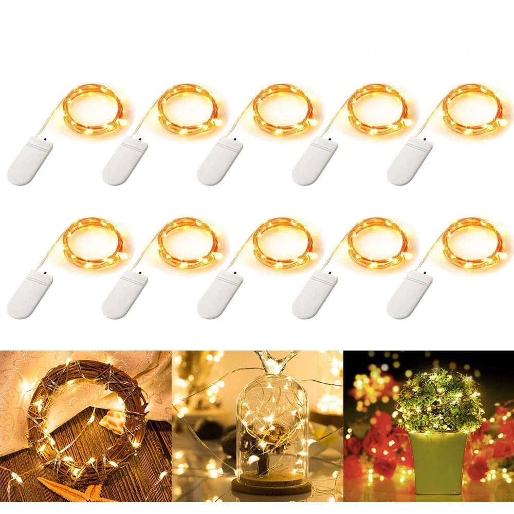 Dây Đèn Led Mini 1 / 2m / 54 Bóng Dùng Trang Trí