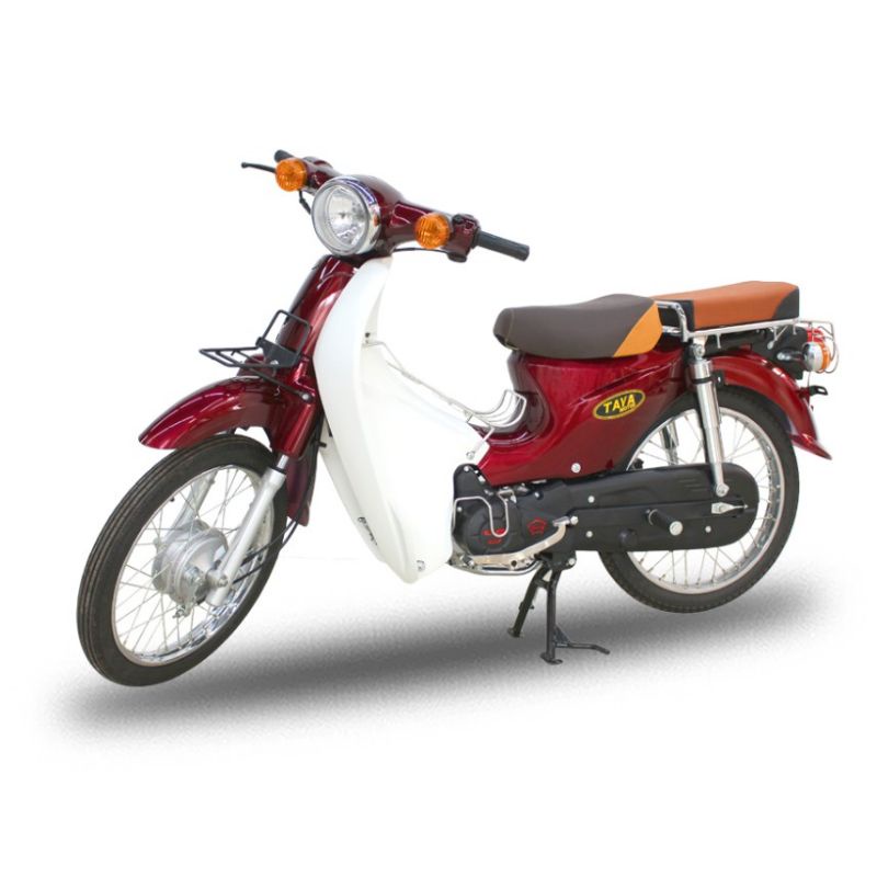 Baga bắt rổ (mũi mạ)inox  xe Cub 81, 82, taya 50cc học sinh, cub Lifan học sinh, việt thái