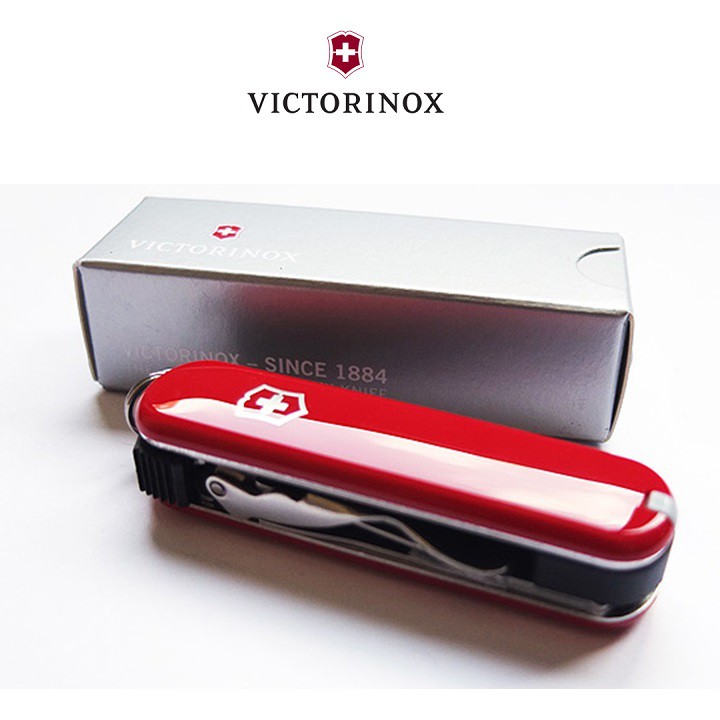 Dụng Cụ Đa Năng VICTORINOX Nail Clip Màu Đỏ 0.6453