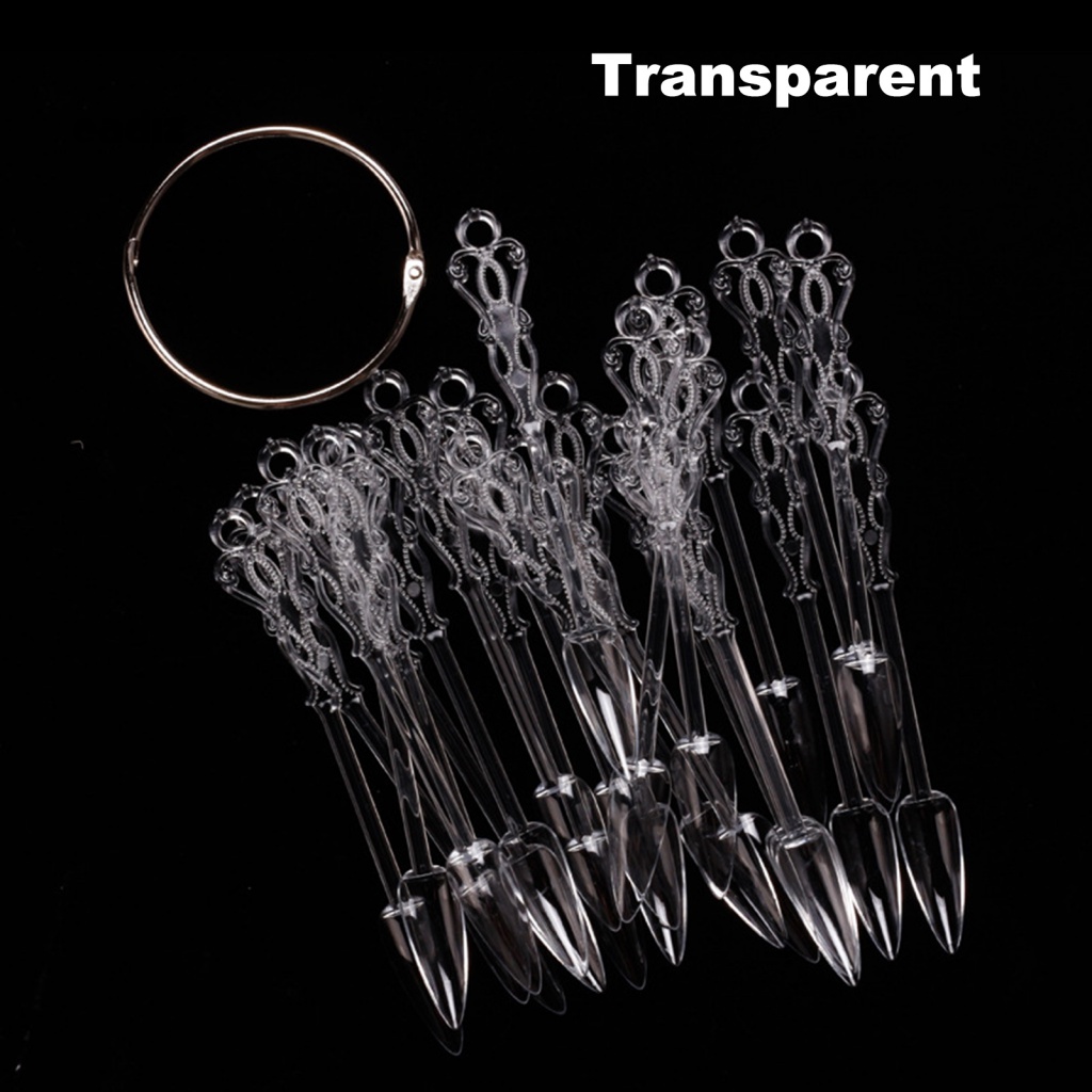 Đầu Móng Tay Giả Hình Quạt Dùng Luyện Tập Trang Trí Móng