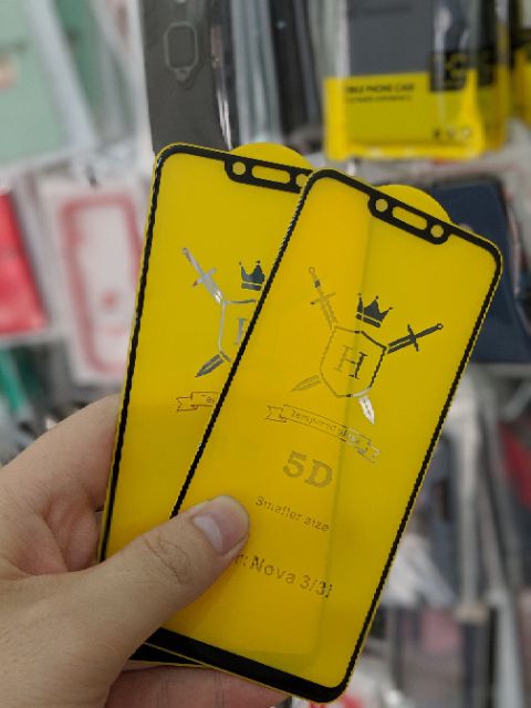 Kính cường lực 19D Huawei Nova 3i / Nova 3 FREESHIP Từ 50k full màn chất đẹp