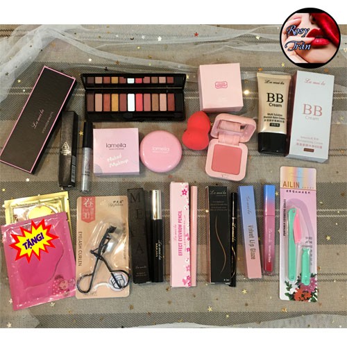 Bộ trang điểm 10 món tiện lợi set trang điểm chuyên nghiệp bộ trang điểm cá nhân đầy đủ | BigBuy360 - bigbuy360.vn