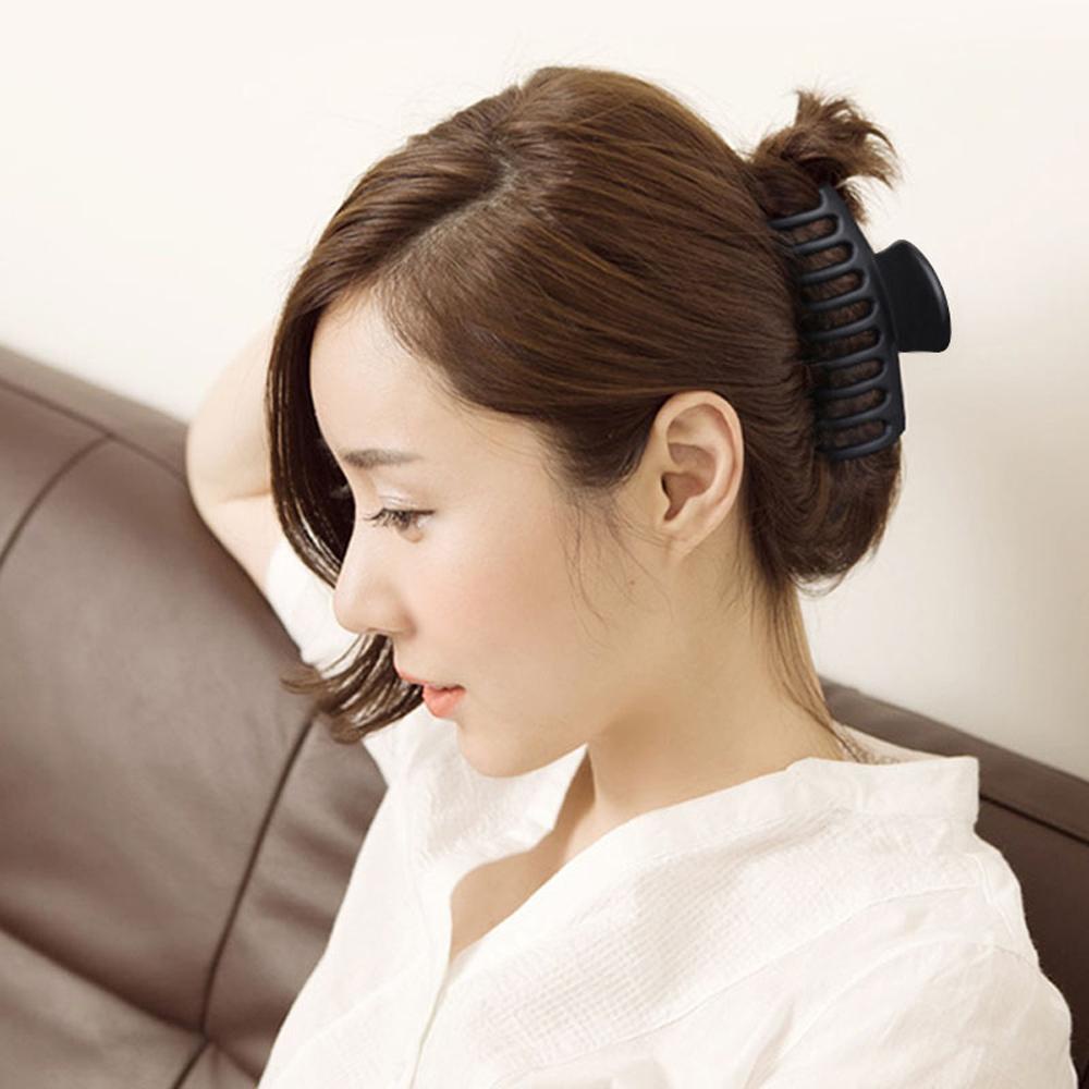 Kẹp Tóc Càng Cua Bằng Nhựa Cỡ Lớn Thanh Lịch VANES1