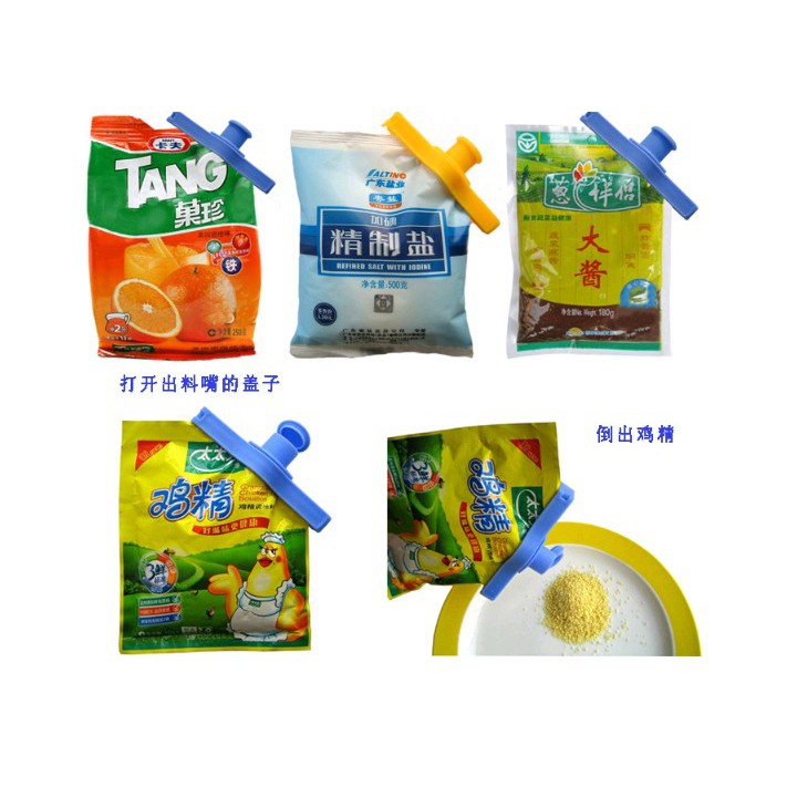 Kẹp Nhựa Túi Đựng Thực Phẩm Thông Minh