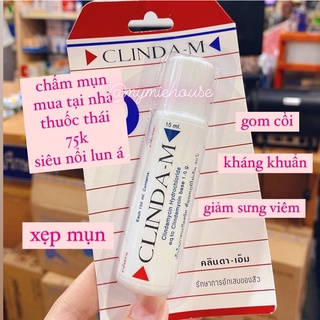 Gel chấm mụn clinda-m thái