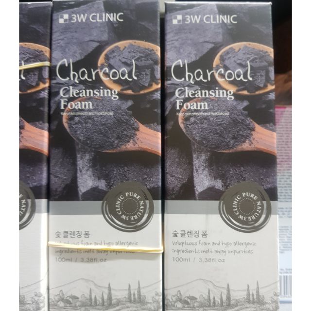 Sữa rửa mặt 3w clinic Than hoạt tính 100ml