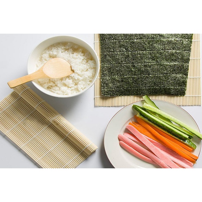 dụng cụ mành tre làm kimbap, shusi an toàn và tiện dụng-cáp sạc iphone