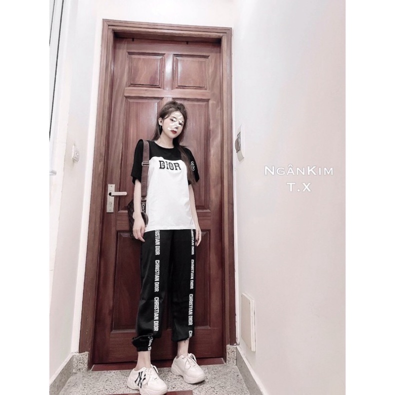 Bộ Thể Thao Thêu Chữ DI.Or xả lỗ