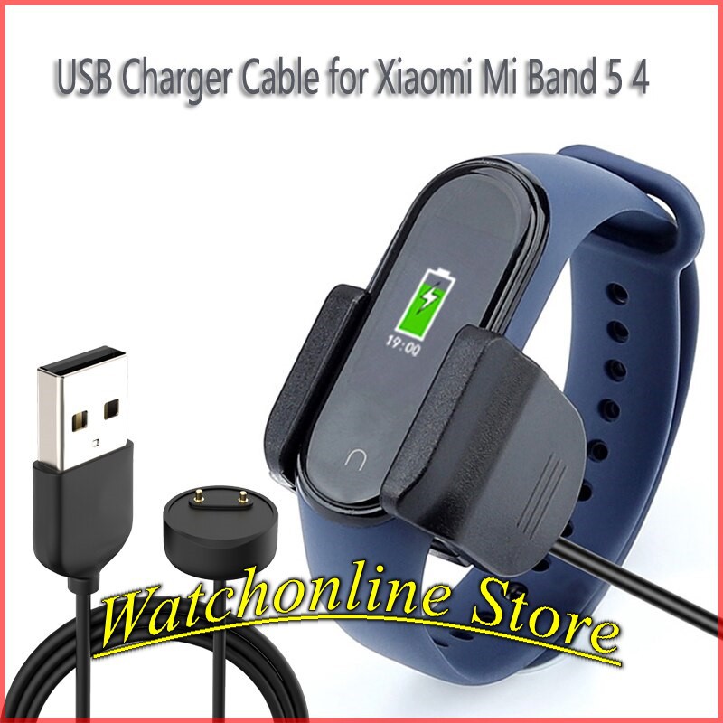 Cáp sạc kẹp cho Xiaomi MiBand 5 chiều dài 1m hàng chuẩn SIKAI