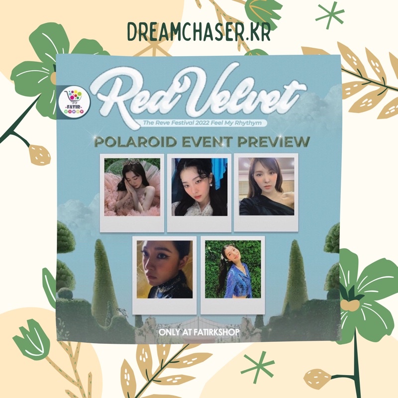 Set pola polaroid Red Velvet Feel My Rhythym