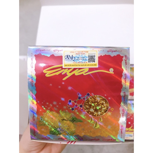 [HÀNG CHÍNH HÃNG] KEM ENYA TINH CHẤT VÀNG NANO 9 TRONG 1 25G - GIẢM THÂM NÁM - TÀN NHANG - TÁI TẠO DA GIÚP DA SÁNG BÓNG