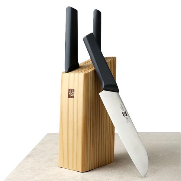 Bộ dao làm bếp Huohou HU0059 4 món thép không gỉ siêu sắc bén cao cấp chính hãng - Minh Tín Shop