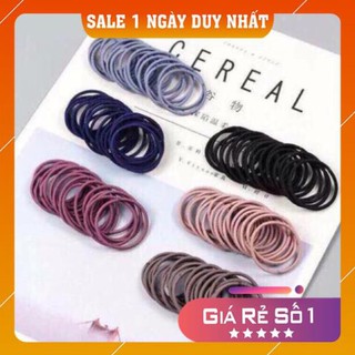 [Freeshp- xả kho 1K] Thun buộc tóc hàn quốc 1k 3 chiếc