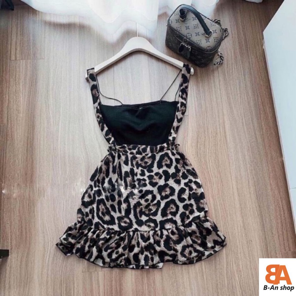 [ Mã FAMAYWA2 giảm 10K đơn 50K] Sét yếm beo+ áo dây borip ( có quần trong) | BigBuy360 - bigbuy360.vn