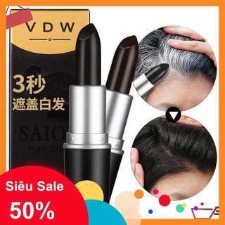Cây son nhuộm tóc Saion giúp che phủ tóc bạc nhanh chóng, an toàn cho da đầu 8496
