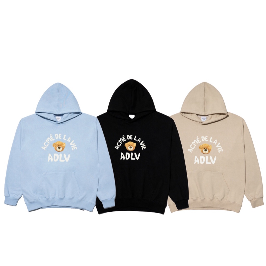 ADLV Áo hoodies có nón dài tay thời trang unisex