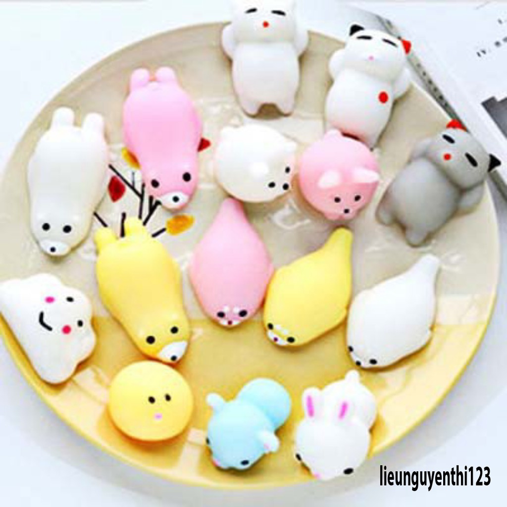 [CÓ VIDEO] Squishy Mochi Thú Dẻo Cực Dễ Thương (Giao cái ngẫu nhiên)
