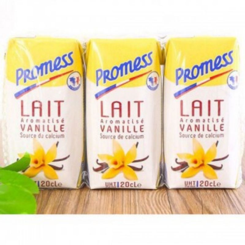 Thùng sữa tươi Pháp Promess chất lượng chính hãng (24 hộp*200ml)